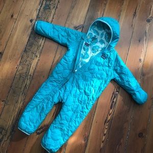 Patagonia Reversible Snow Bunting 3T Seafoam